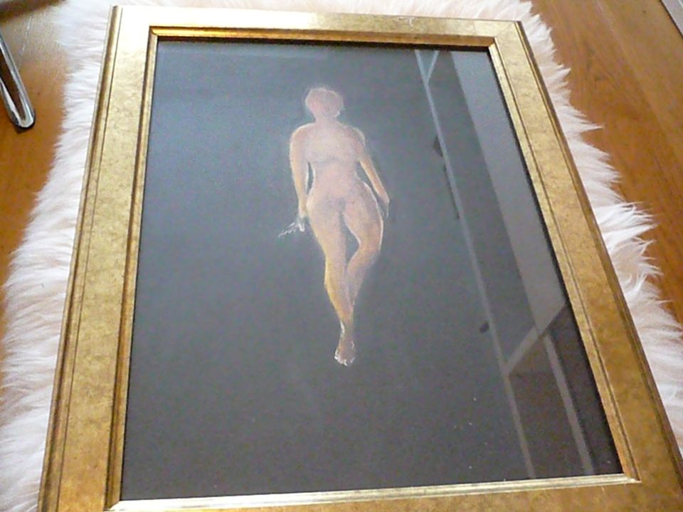 Kunstdruck, Gemälde, Bild von Aida Auktion mit Rahmen in Hamburg