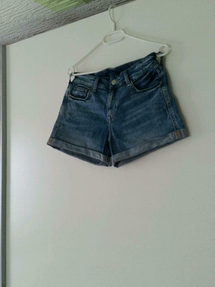 Jeans Hose Gr.34   Relax Shorts Mädchen  denim blau in Rosenberg