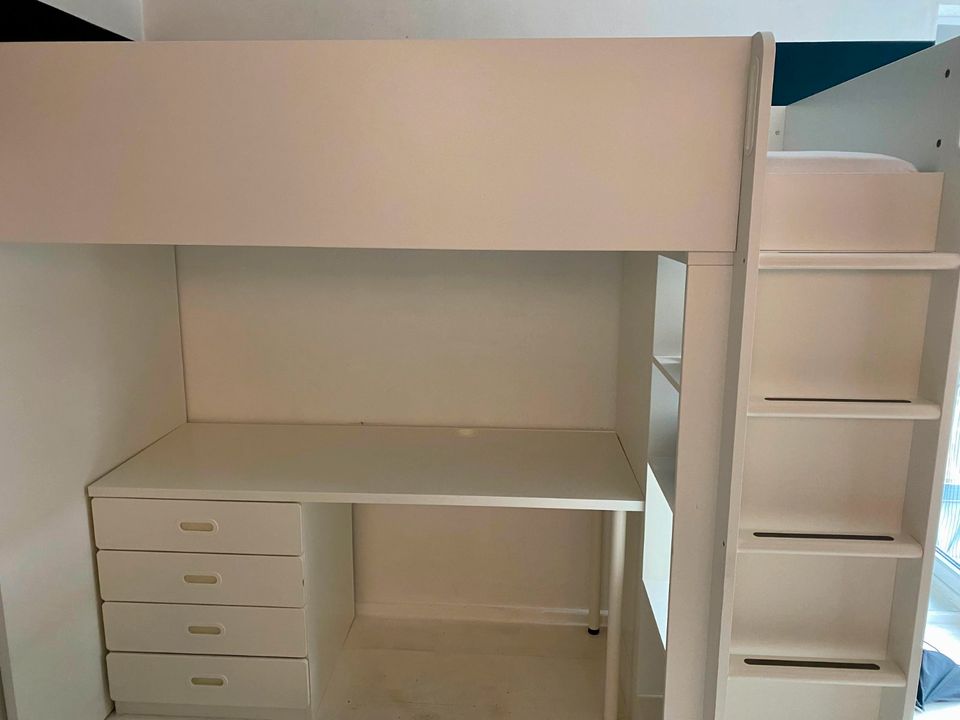 Ikea Hochbett Smastad 90 x 200, gebraucht in Gönnheim