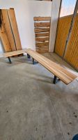 Eckbank nach Maß massiv rustikal Holz Epoxidharz Tische und Möbel Bayern - Velden Vorschau