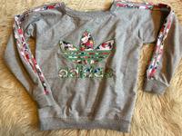 Pullover Sweatshirt Adidas Pulli S XS Blumen bunt Brandenburg - Oranienburg Vorschau