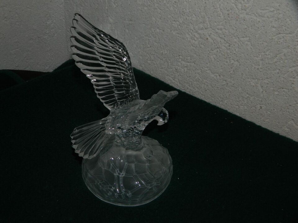 Figur Adler Kristall Glas Figur Eagle - Boutique Cristal d'Arques in Schotten