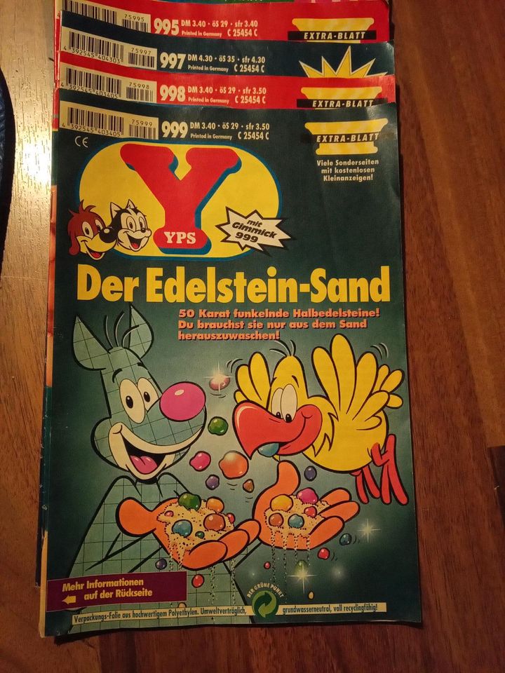 Y YPS Hefte Magazine Extra Blatt ca. 100st. in Kraichtal