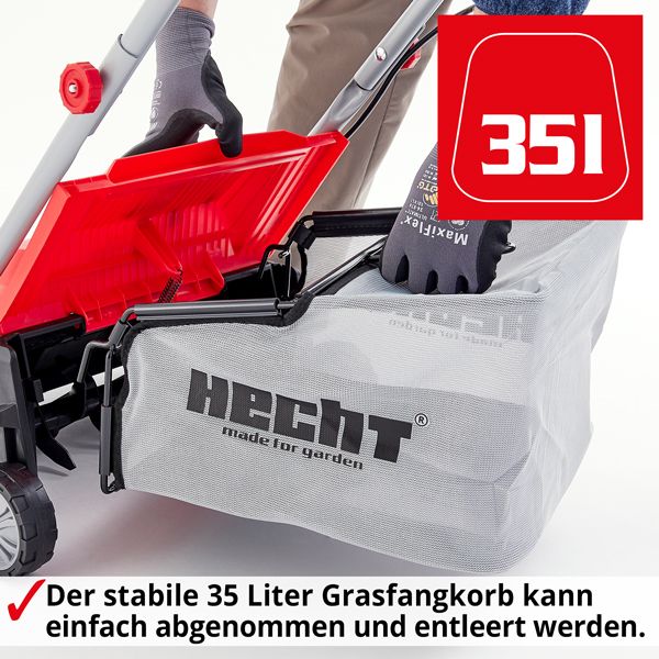 Vertikutierer Rasenlüfter Elektro 32cm 35L Moosentferner Rasen Striegel Belüfter in Greven