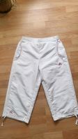 Adidas Damenjogginghose Gr.36 Weiss Rosa Capri Neuwertig Niedersachsen - Braunschweig Vorschau