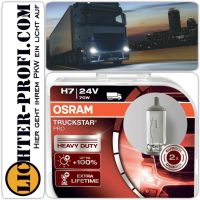 Osram H7 24V 70W TruckStar Pro +100% 2,5x Extra Lifetime 2st. Neu Hessen - Calden Vorschau