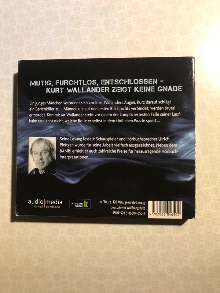 2 Hörbücher von Henning Mankell in Ilsede