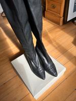 Schwarze Overknee Siletto Stiefel Gr. 39 von Even & Odd Saarbrücken - Saarbrücken-Mitte Vorschau