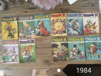 Mosaik comic Hefte 1984 / 1985, Comics Leipzig - Burghausen-Rückmarsdorf Vorschau