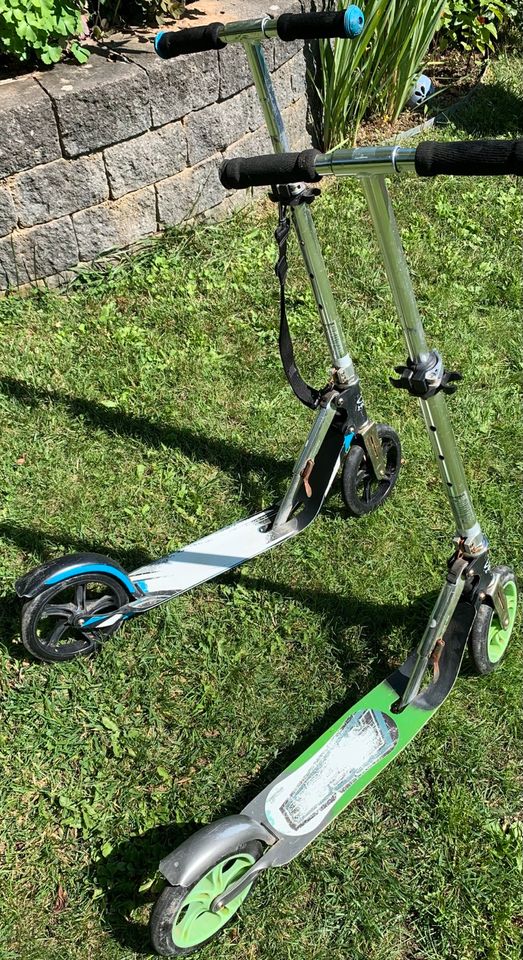 HUDORA Tretroller, 1 Stück blau, Roller , Big wheel 205 in Kail