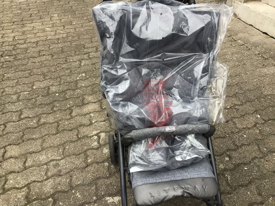 Chicco Kinderwagen Buggy Lite Way 3 Legend Limited Edition grau in Gaggenau