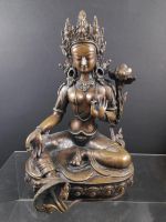 Asia Bronze Figur Bronzefigur GRÜNE TARA Statue Tibet Nepal China Bayern - Fürth Vorschau
