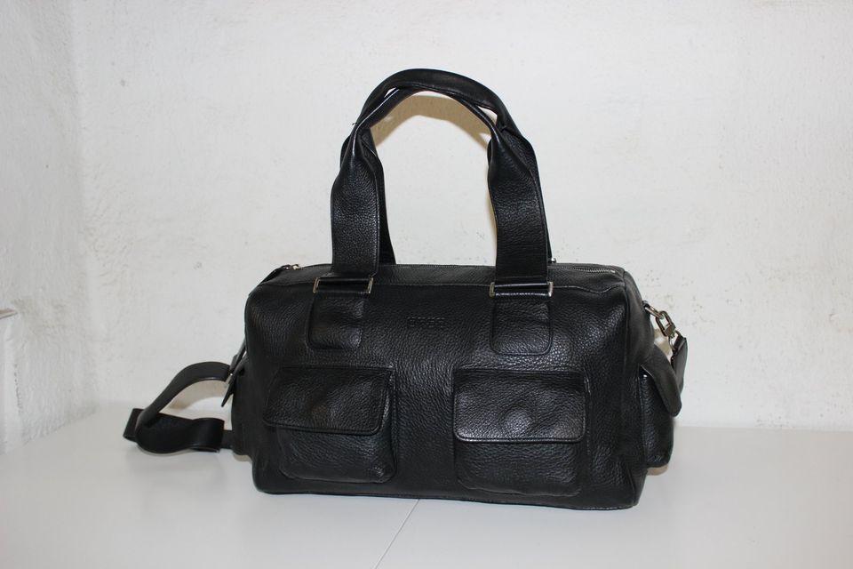 BREE Twin Bag Handtasche Leder Weekender Schwarz Umhängetasche in Duisburg