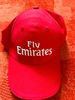 Fly Emirates rote Kappe Basecap Cap Mütze Baseballcap Nordrhein-Westfalen - Jülich Vorschau