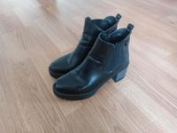 Stiefeletten - Blockabsatz - 40 - Hohe Schuhe - schwarz Hessen - Eltville Vorschau