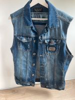 Philipp Plein Weste Jeans Denim M Jeansjacke Nordrhein-Westfalen - Lünen Vorschau