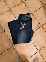 Damen Jeans von Janina. Gr 44-46 mit Stickerei Baden-Württemberg - Kuppenheim Vorschau