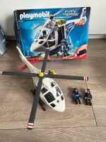 PLAYMOBIL City Action 6874 Polizei-Helikopter mit LEDScheinwerfer Nordrhein-Westfalen - Lemgo Vorschau