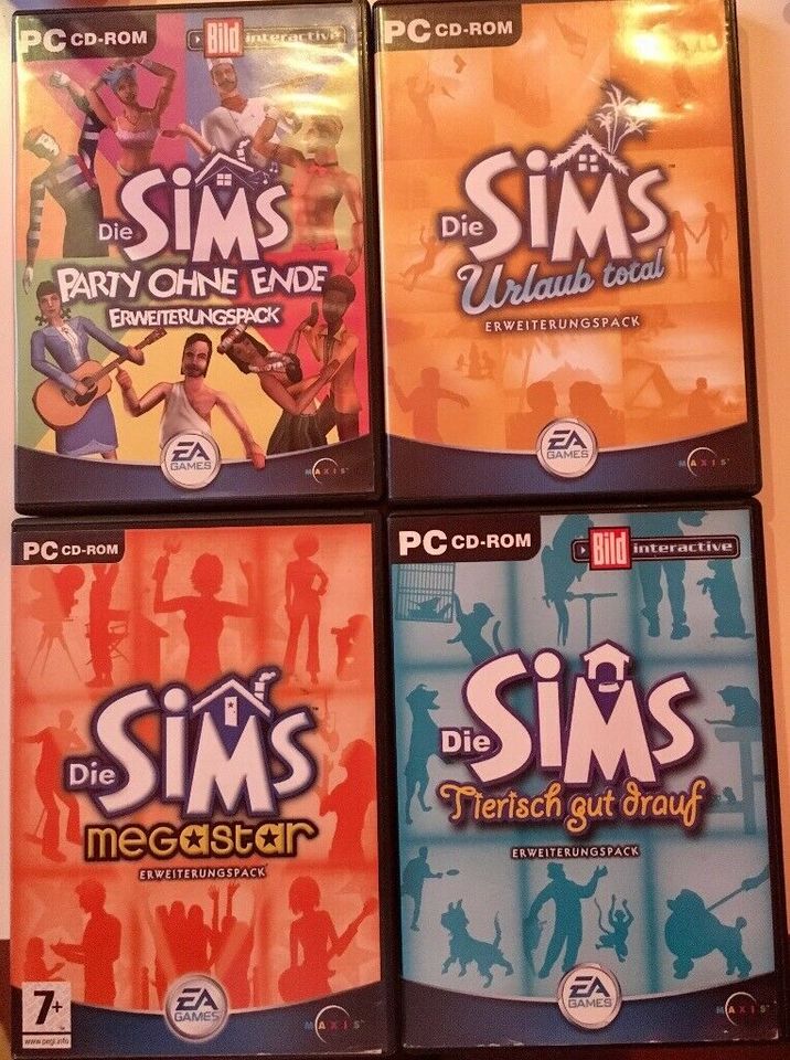 Die Sims - vollständige Erweiterungspacks - Paket oder einzeln in Köln