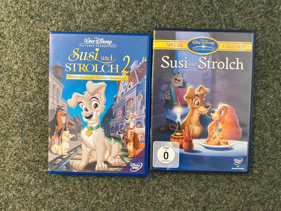 Walt Disney DVD Susi & Strolch 1 und 2 in Lüdenscheid