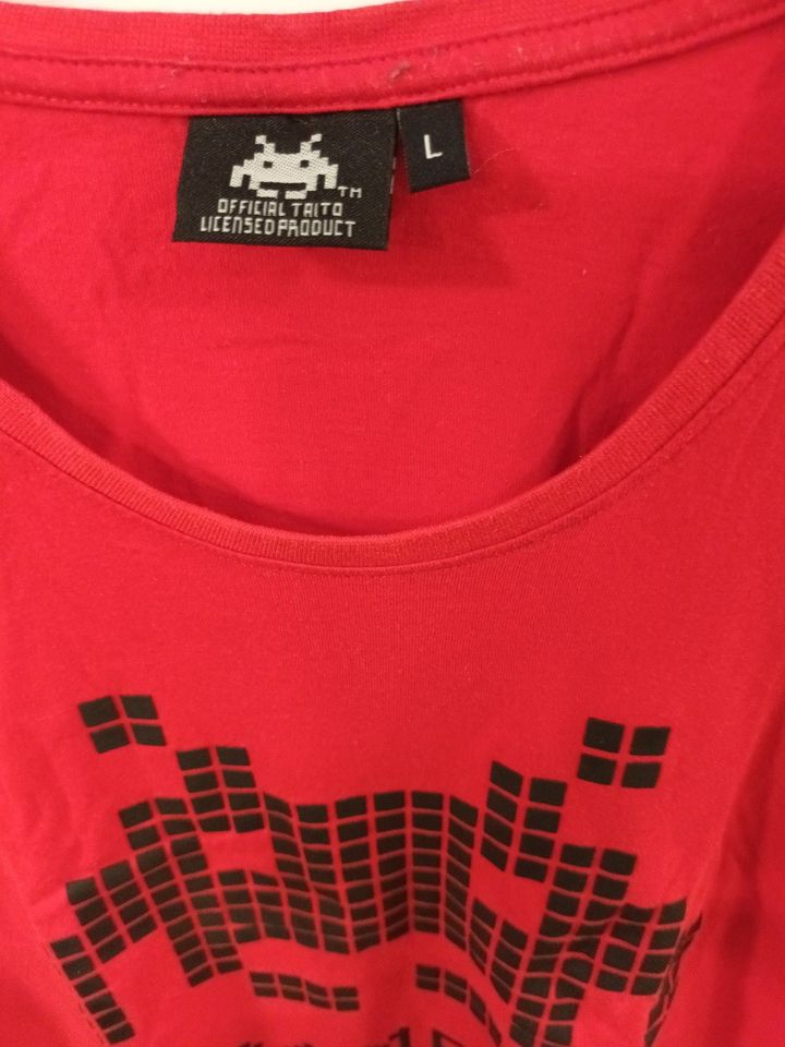 Taito T-Shirt "GAMER" Gr. L rot in Hesel