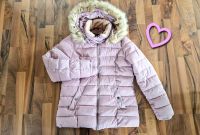 ♡ Winterjacke Gr. S 176 rosé Fake Fur Kapuze Jacke Steppjacke Nordrhein-Westfalen - Hamm Vorschau