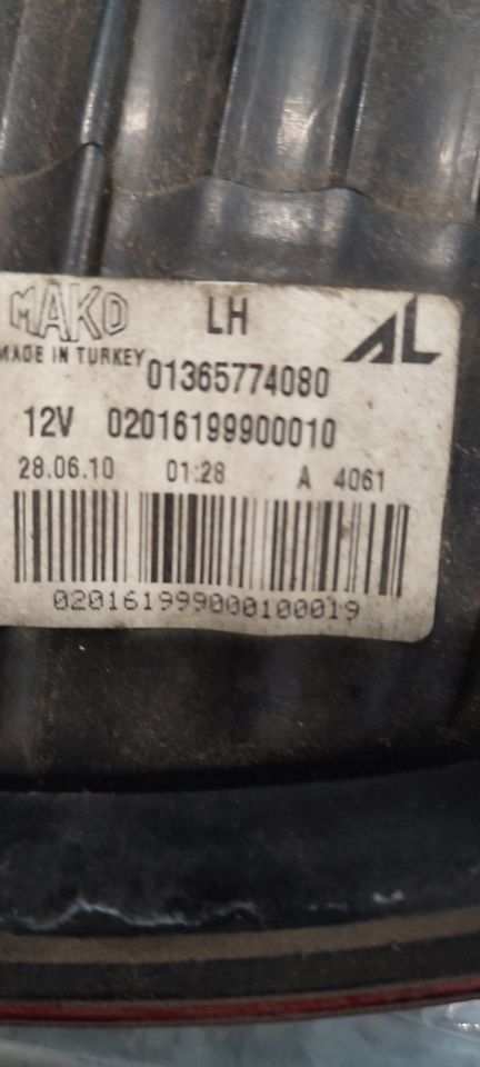 Rückleuchte links Fiat Ducato 2006-2014 OE 1365774080 in Warendorf