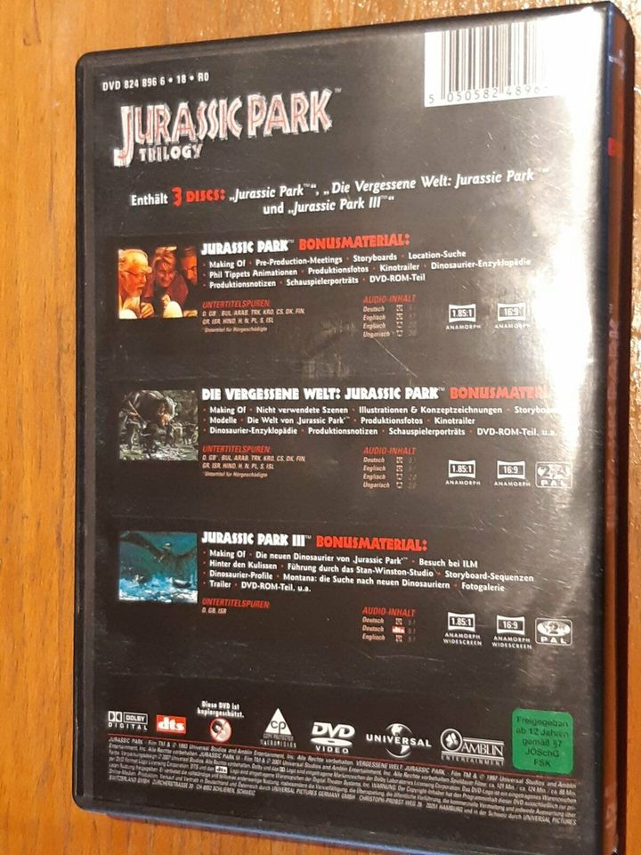 DVD Jurassic Park Triologie in Dülmen