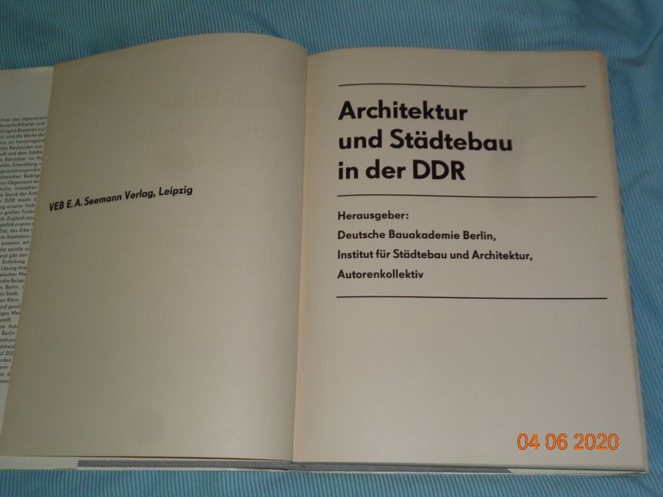 Architektur und Städtebau in der DDR /  Ratgeber Recht in Berlin