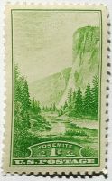 USA, Yosemite Nationalpark, hellgrün, ungestempelt! Nordrhein-Westfalen - Lippstadt Vorschau