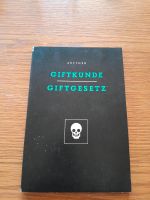 Giftkunde- Giftgesetz ...büttner 1975 Brandenburg - Stücken Vorschau