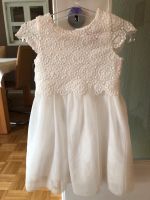 Kleid Mädchen Blumenmädchenkleid + Bolero weiß 104 Niedersachsen - Osnabrück Vorschau