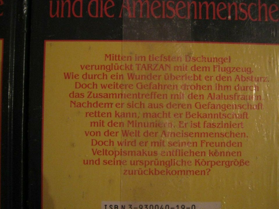 3 x neu Buch  Tarzan Ameisenmenschen Schatz von Opar goldene Löwe in Wolnzach