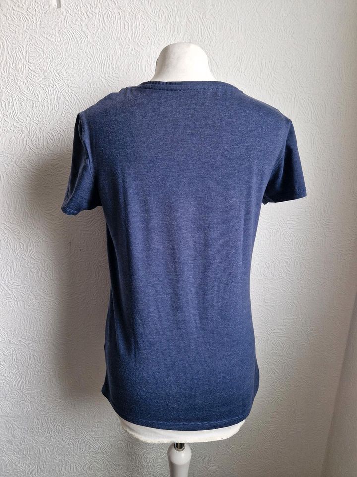 T-Shirt Shirt Gr. 42 blau in Düsseldorf