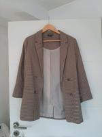 Schwarz/braun karierter Blazer Hessen - Hanau Vorschau
