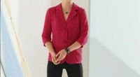 Damen Blazer / Übergangsjacke pink Größe 46 Niedersachsen - Sögel Vorschau