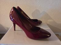 Sexy Pumps Gr. 40 Bordeaux Rot Lack Bayern - Karlsfeld Vorschau