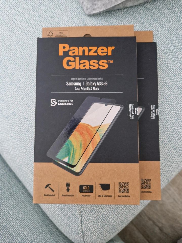 2x Panzerglas Samsung Galaxy A33 5g NEU in Hamburg