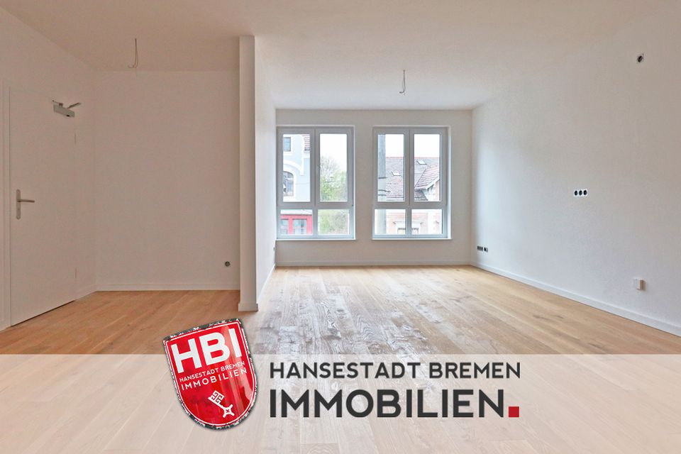 Walle / Neubau / Traumhafte 3-Zimmer-Wohnung mit großem Sonnenbalkon in Bremen