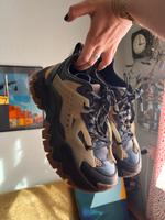 Buffalo Trail one Braun chunky sneaker schwarz 38/39 Hessen - Kassel Vorschau