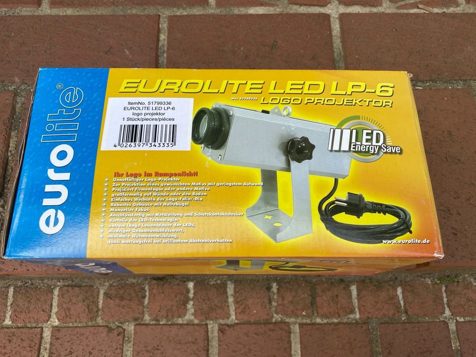 eurolite led lp-6 Logo Projektor in Litzendorf