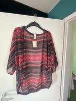 Chicer Kimono Bluse C&A neu Boho Aztheken Nordrhein-Westfalen - Rahden Vorschau