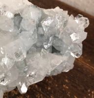 Edelstein Sammlerstufe mit Apophyllit Kristall Cluster Druse Sachsen - Torgau Vorschau