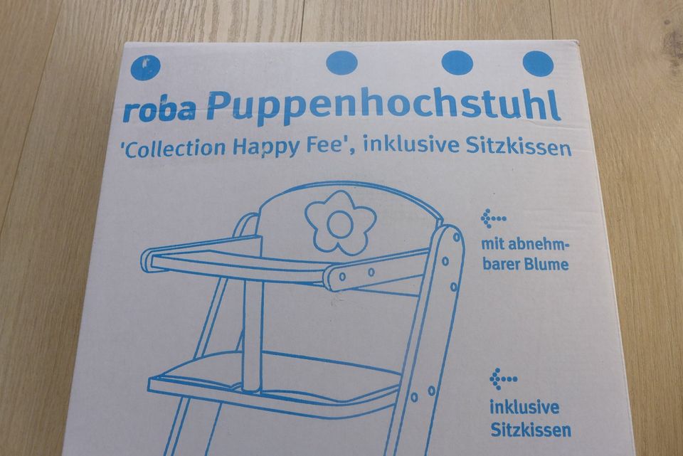 roba Puppenhochstuhl Happy Fee inkl. Sitzkissen - NEU!!! in Paderborn