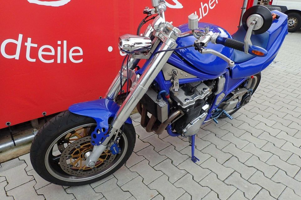 Suzuki Bandit 1200 Streetfighter Einarmschwinge USD Gabel in Mantel