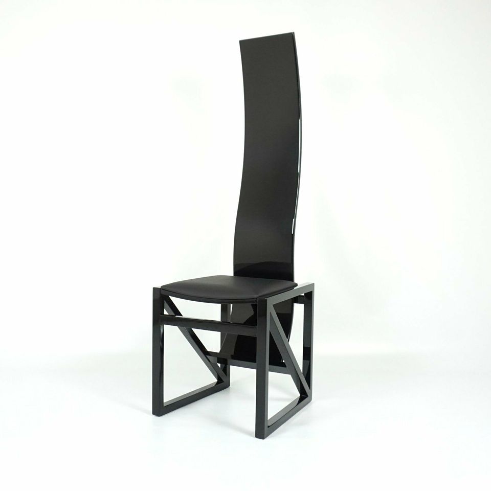 Japanischer EDO Stuhl von Kisho Kurokawa für PPM Corporation 80er in Kassel