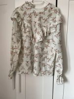 Bluse Blumen beige Damen Hessen - Neuberg Vorschau