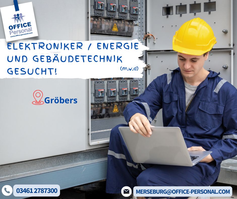 Elektroniker / Energie und Gebäudetechnik (m/w/d) in Gröbers in Gröbers