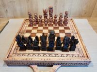 Schachspiel Schachfiguren Bali Indonesien Intarsien antik Bayern - Sandberg Vorschau