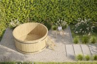 140cm Badebottich Badezuber Badefass Hot Tub Becken Pool Holz Westerwaldkreis - Hahn am See Vorschau